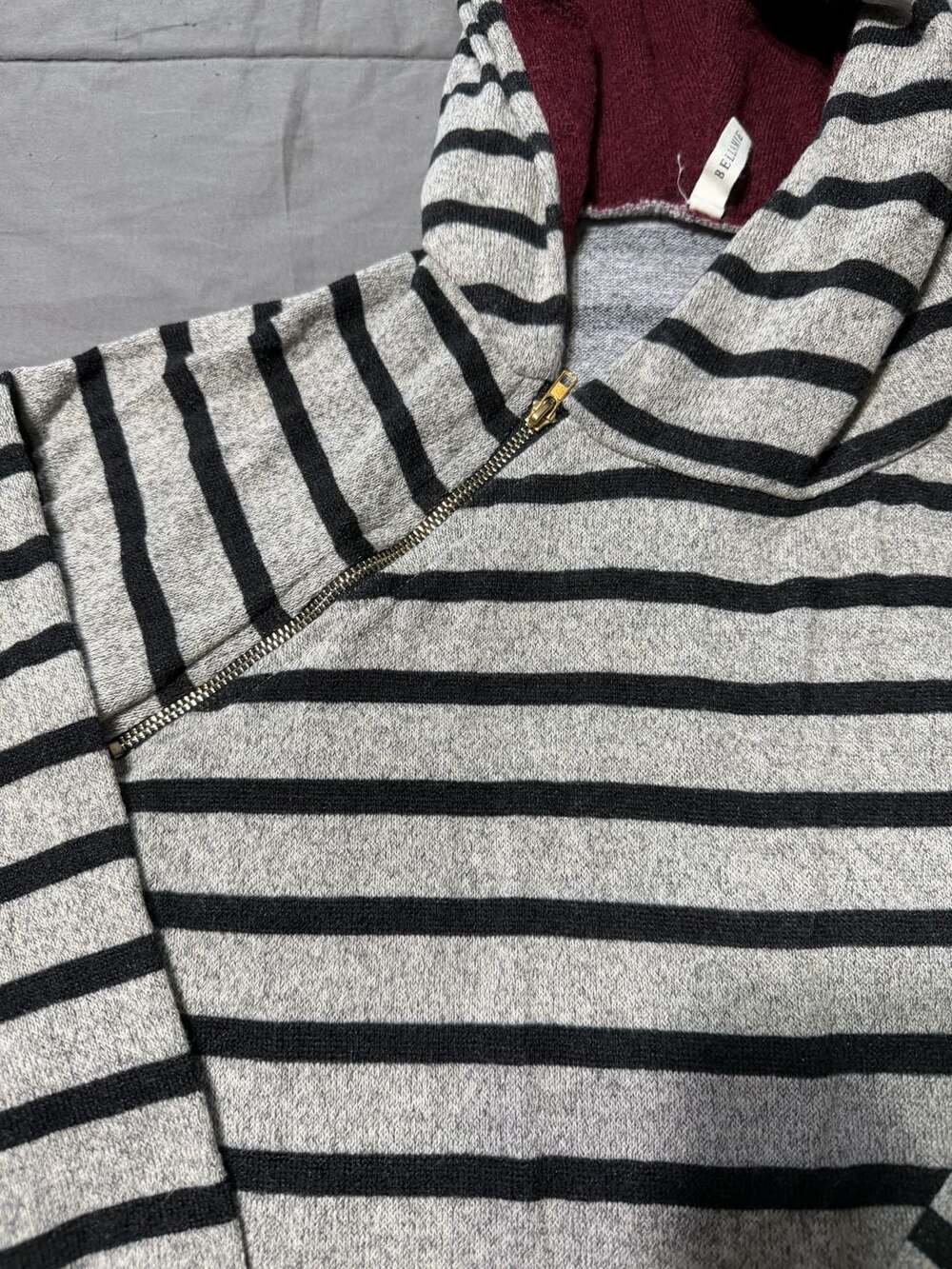 Bellamie Striped Hoodie